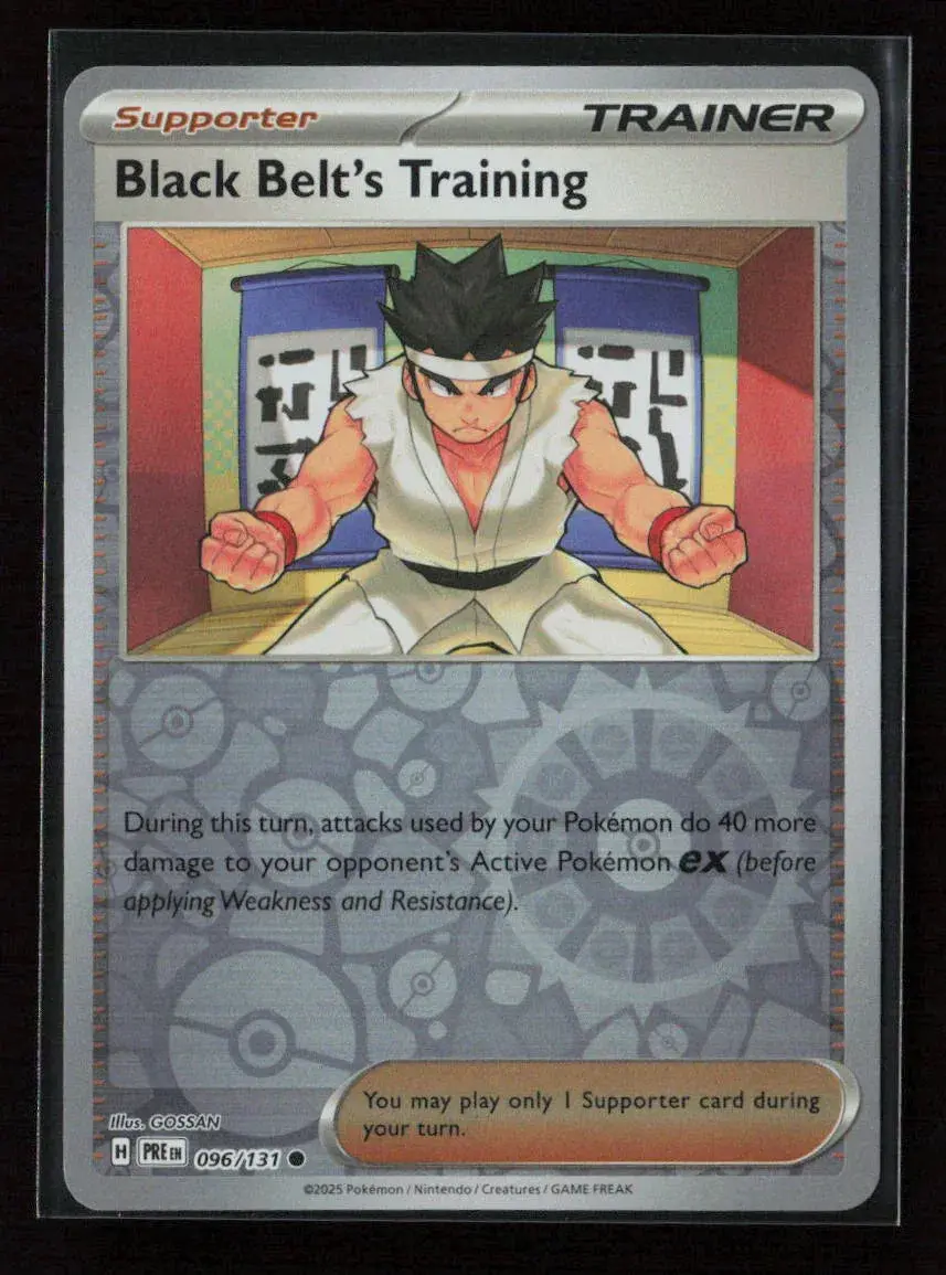 Black Belt's Training - Common Sv: Prismatic Evolutions 096/131 Nm 1