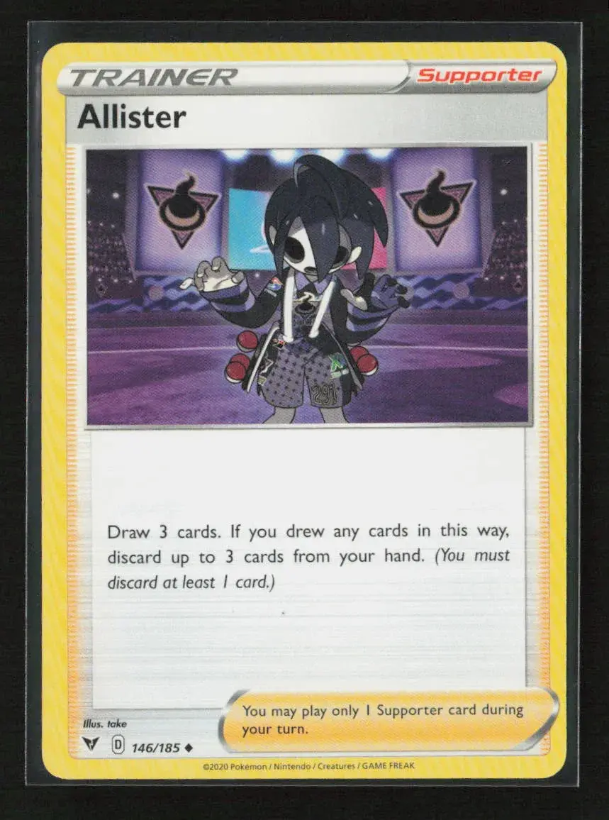 Allister Uncommon Swsh04: Vivid Voltage 146/185 Nm 1