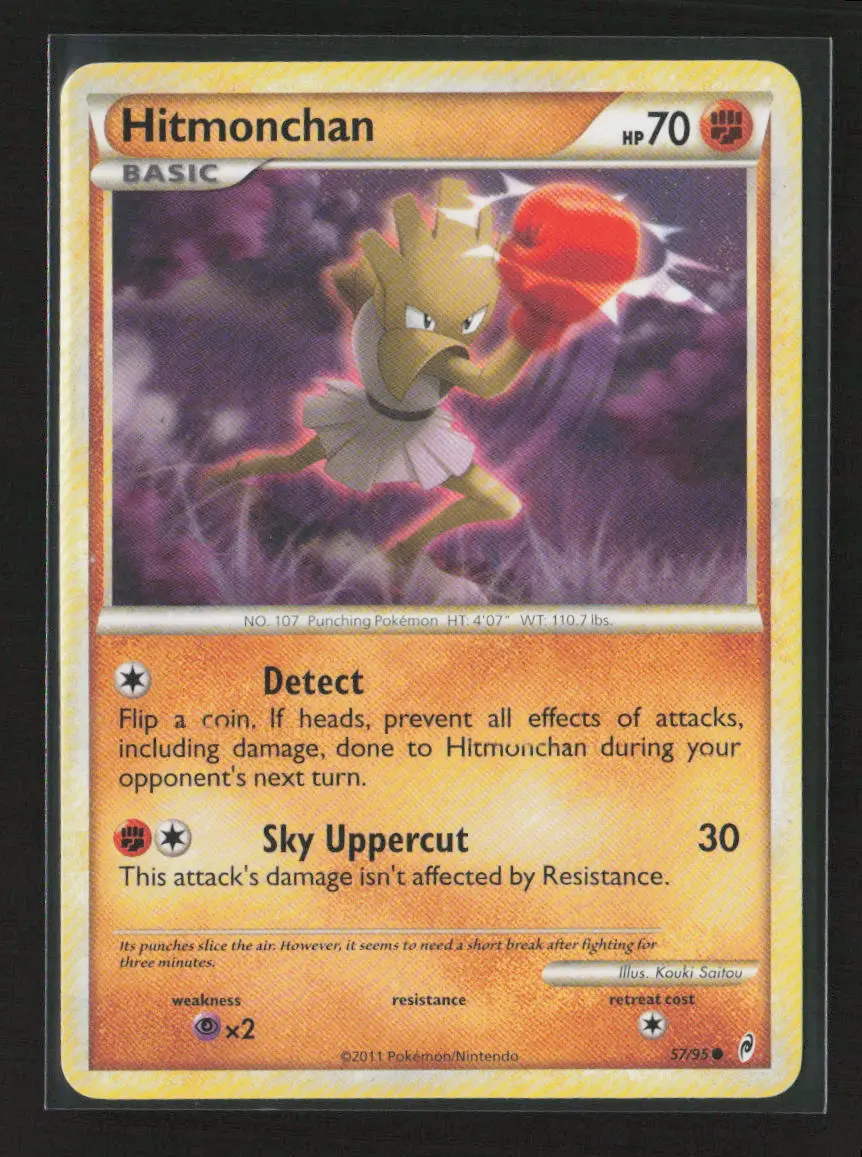 Hitmonchan Common Call Of Legends 57/95 Nm 1