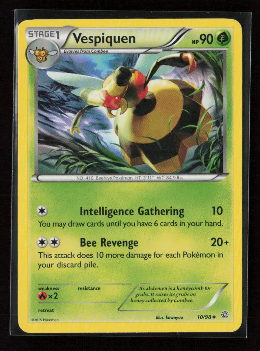 Vespiquen (10) Uncommon Xy - Ancient Origins 10/98 Lp 1