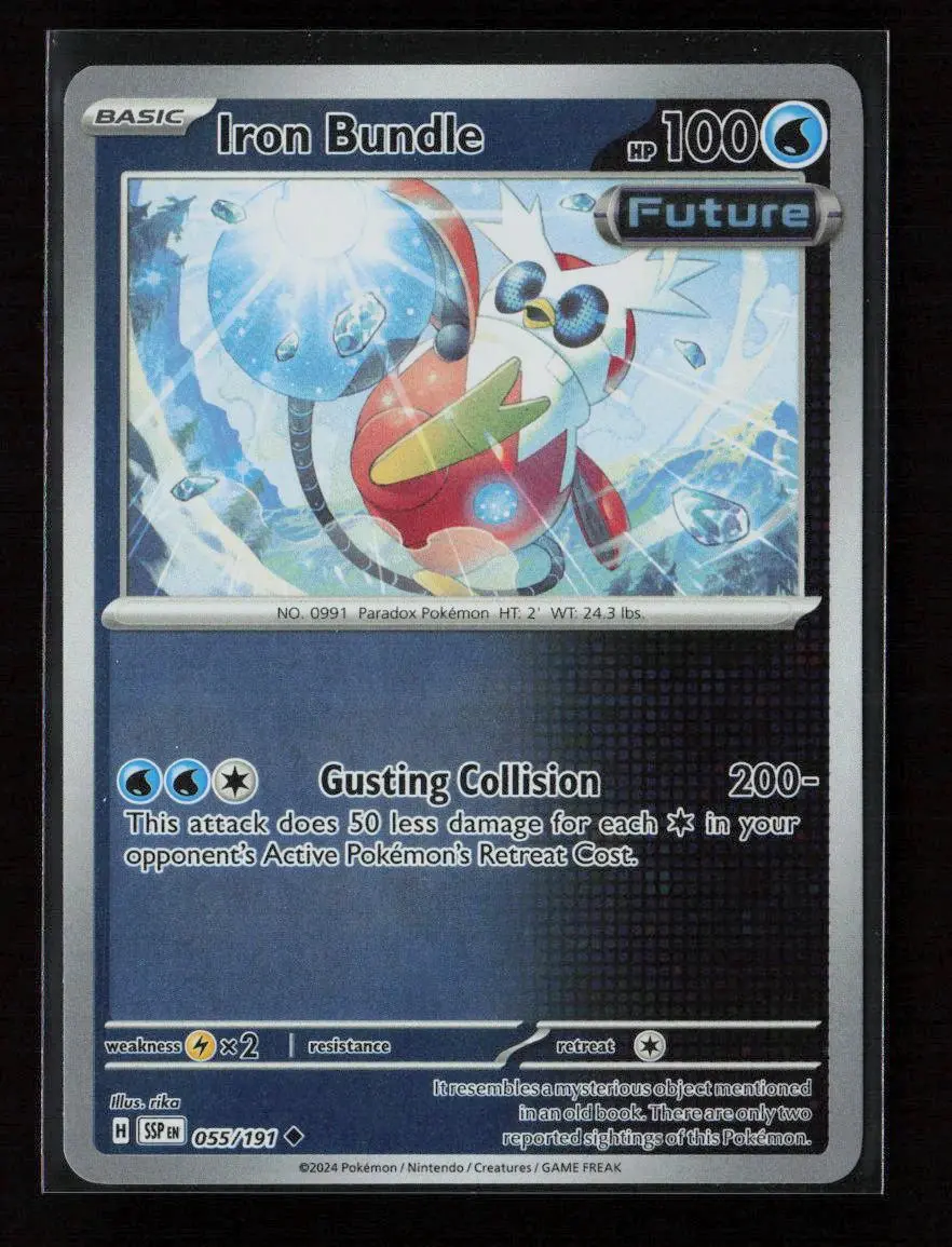 Iron Bundle Uncommon Sv08: Surging Sparks 055/191 Nm 1