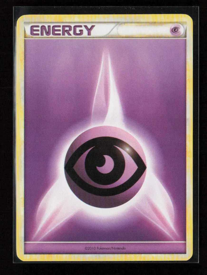 Psychic Energy (2010 Unnumbered Hgss Style Non-Holo) Promo League & Championship Cards Lp 1