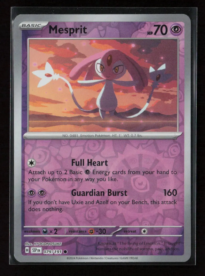 Mesprit - Common Sv08: Surging Sparks 079/191 Nm 1
