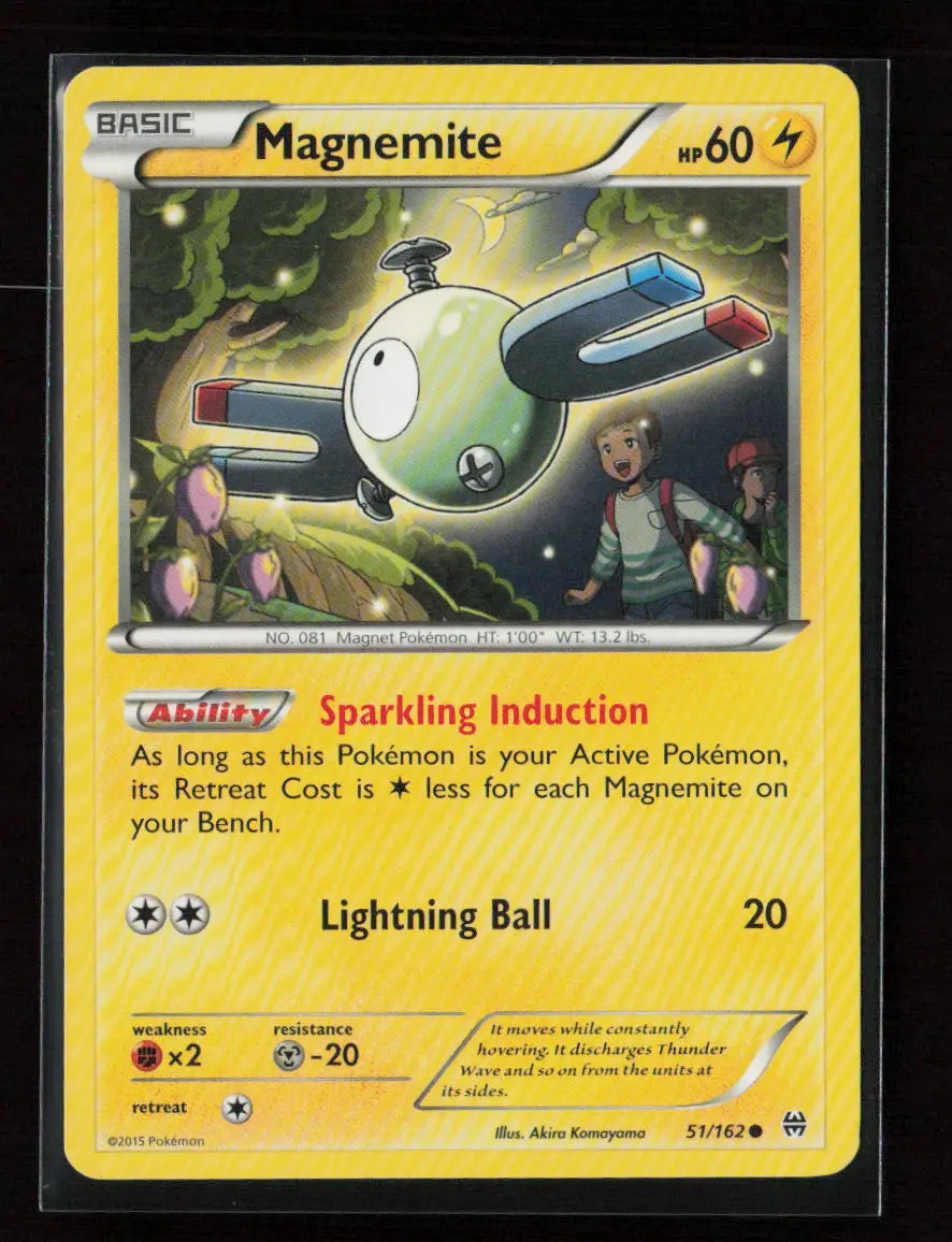 Magnemite (51) Common Xy - Breakthrough 51/162 Mp 1