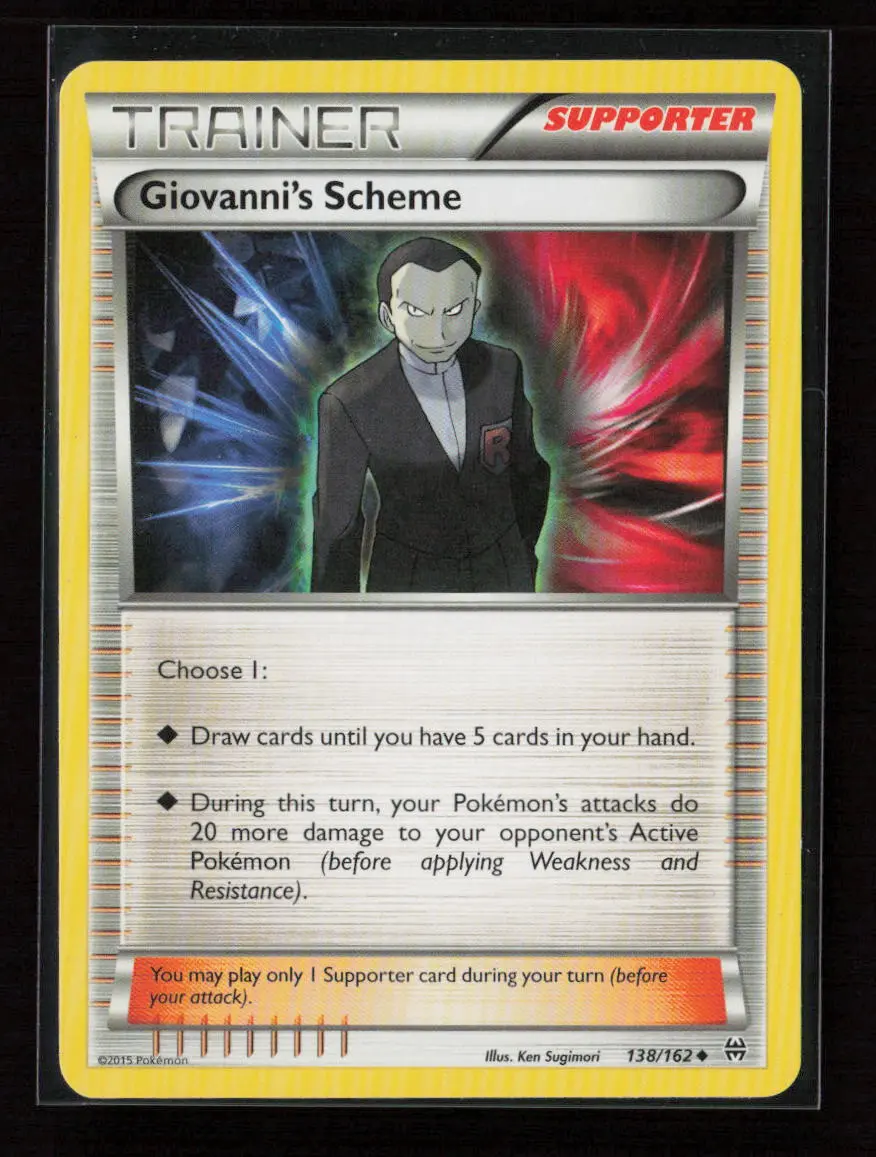 Giovanni's Scheme Uncommon Xy - Breakthrough 138/162 Lp 1