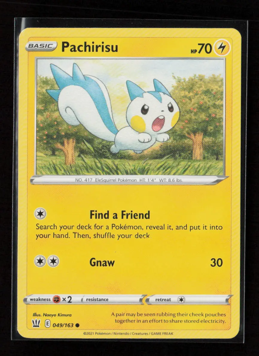 Pachirisu Common Swsh05: Battle Styles 049/163 Lp 1