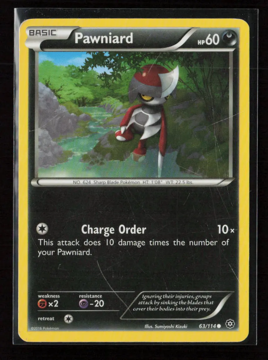 Pawniard Common Xy - Steam Siege 63/114 Mp 1