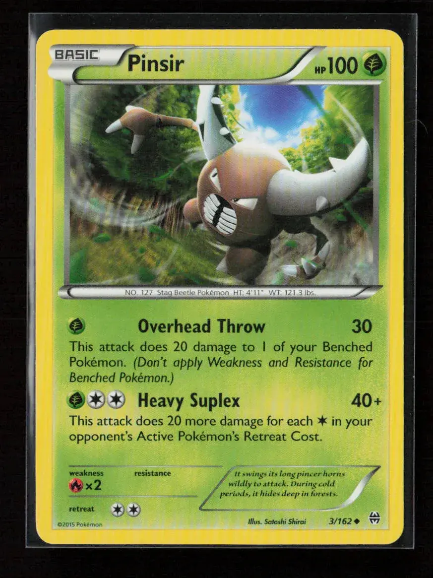 Pinsir Uncommon Xy - Breakthrough 3/162 Lp 1