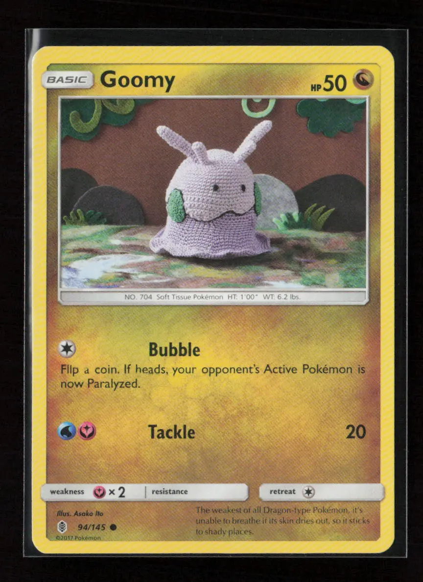 Goomy Common Sm - Guardians Rising 94/145 Lp 1
