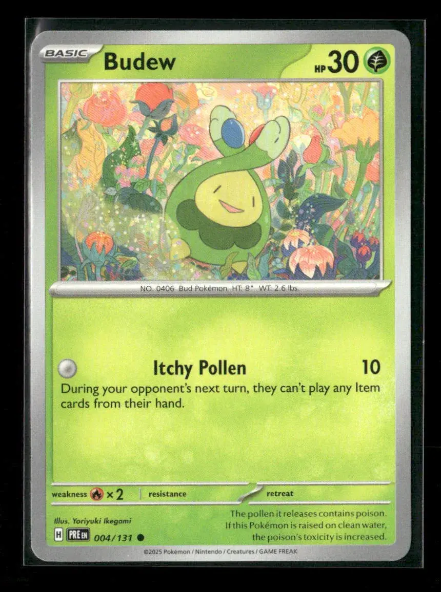 Budew Common Sv: Prismatic Evolutions 004/131 Nm 1