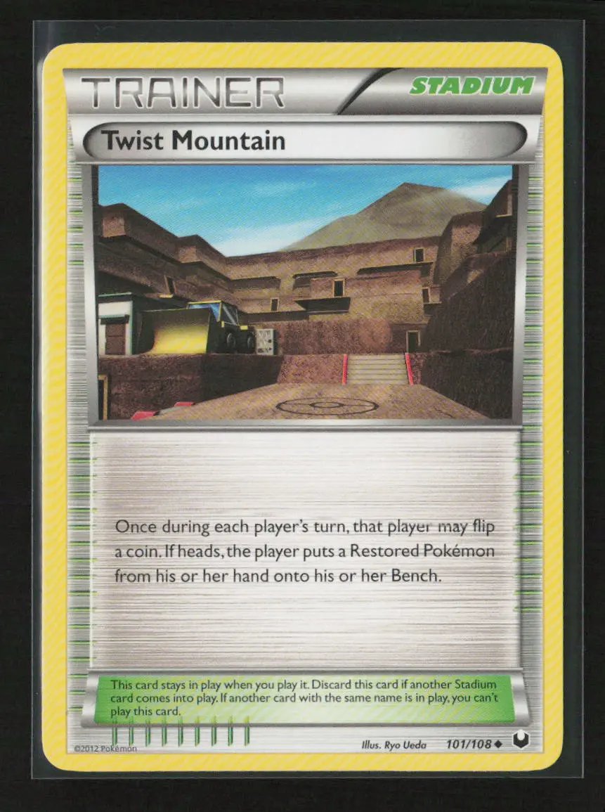 Twist Mountain Uncommon Dark Explorers 101/108 Nm 1