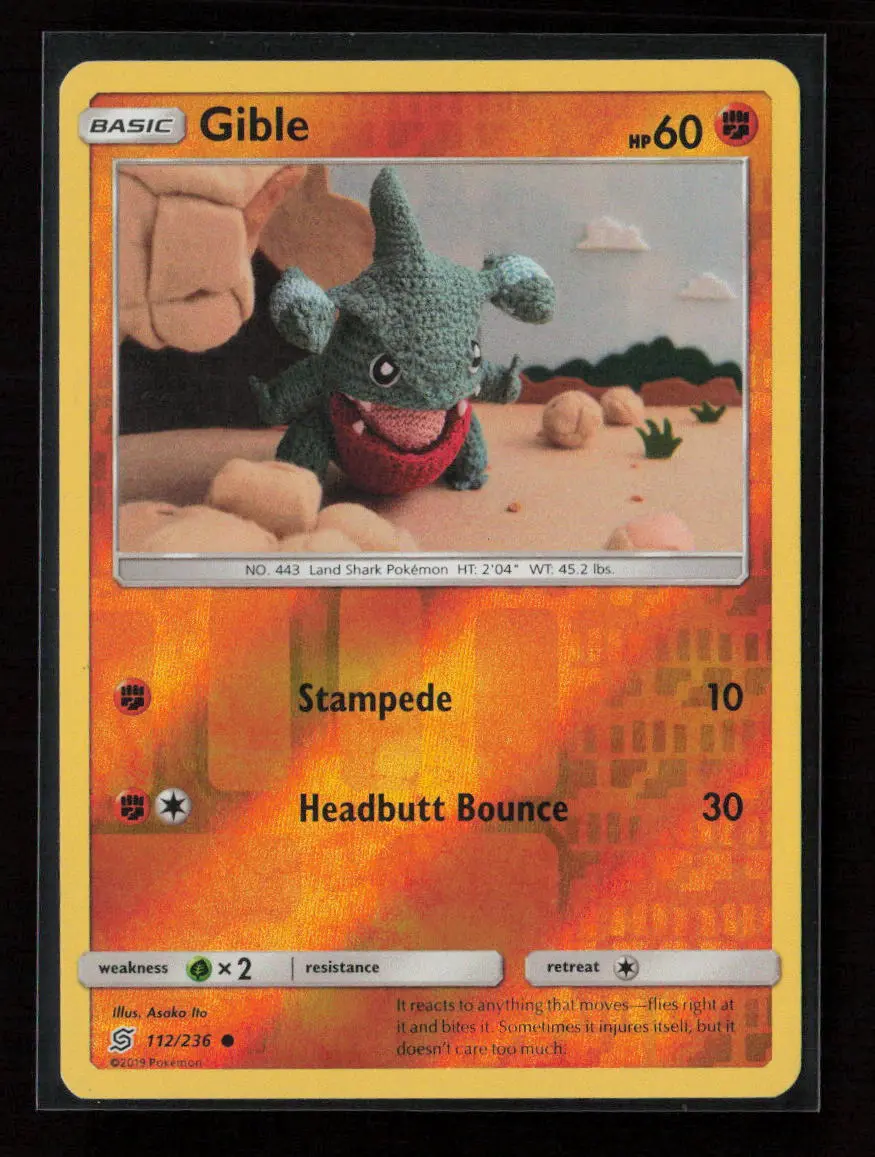 Gible Common Sm - Unified Minds 112/236 Nm 1