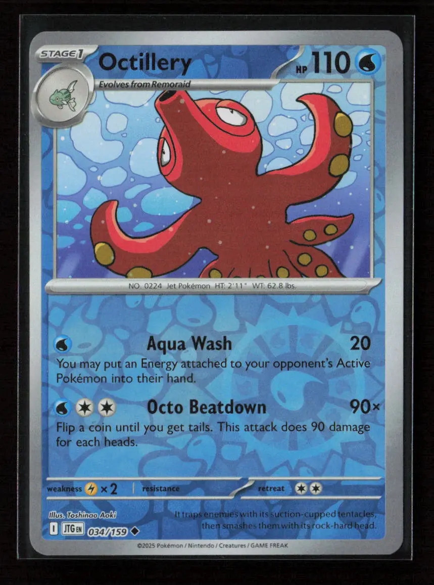 Octillery Uncommon Sv09: Journey Together 034/159 Nm 1