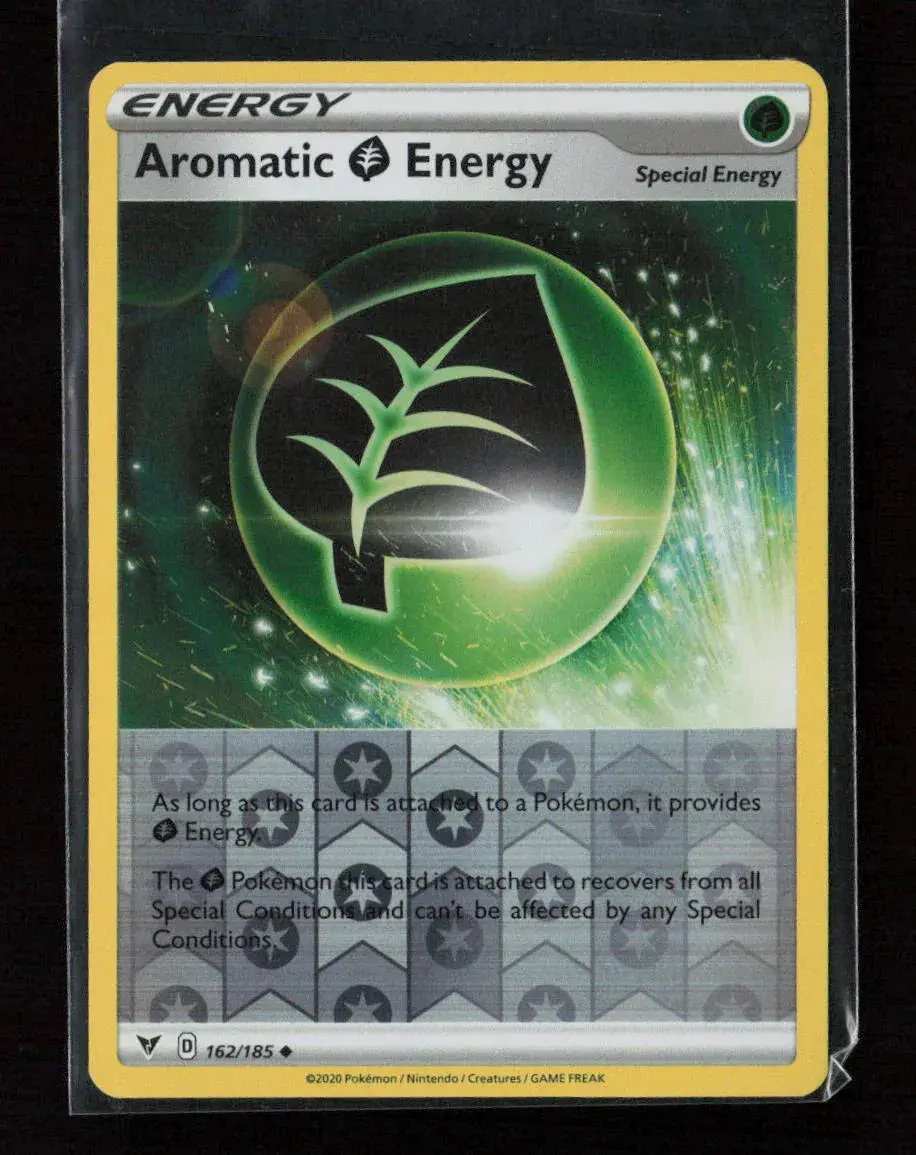 Aromatic Grass Energy Uncommon Swsh04: Vivid Voltage 162/185 Lp 1