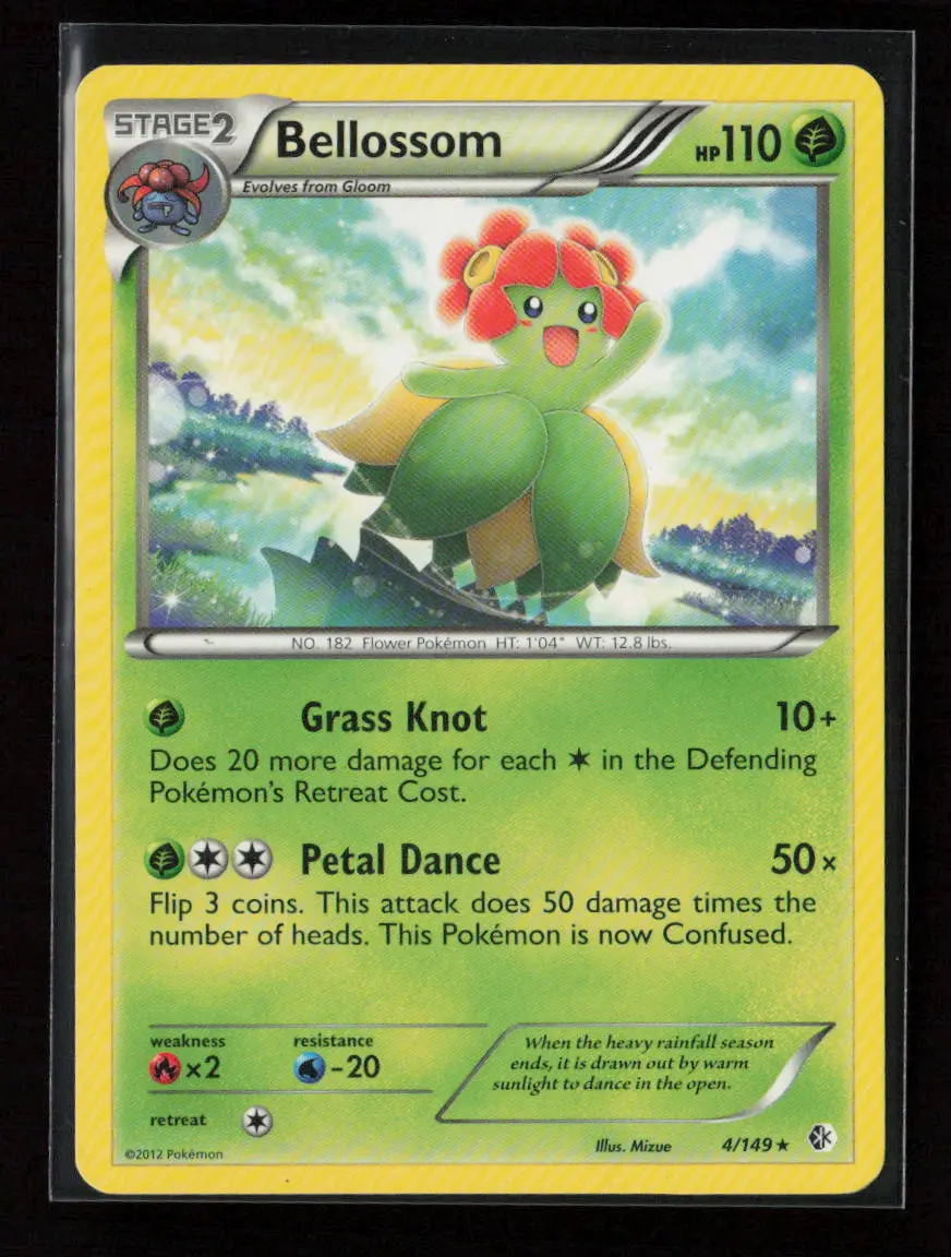 Bellossom Rare Boundaries Crossed 4/149 Lp 1