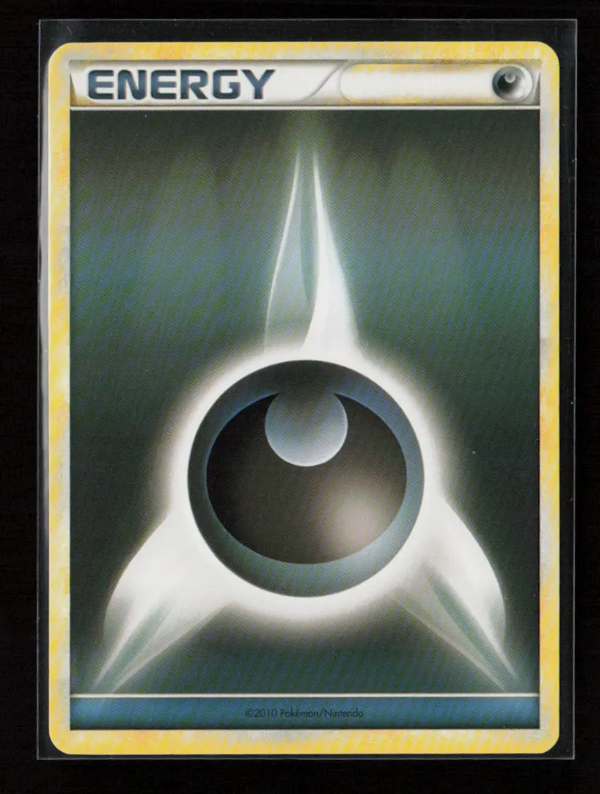Darkness Energy (2010 Unnumbered Hgss Style Non-Holo) Promo League & Championship Cards Lp 1