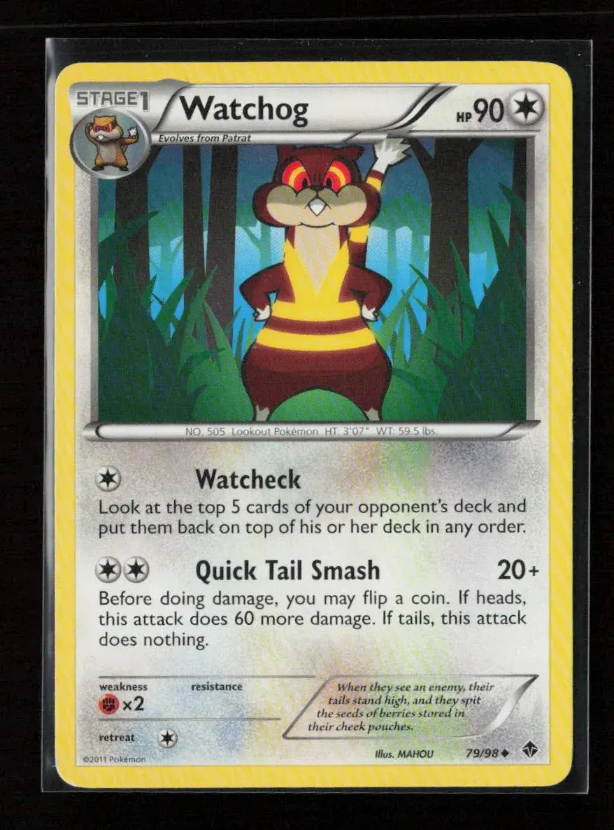 Watchog Uncommon Emerging Powers 79/98 Lp 1