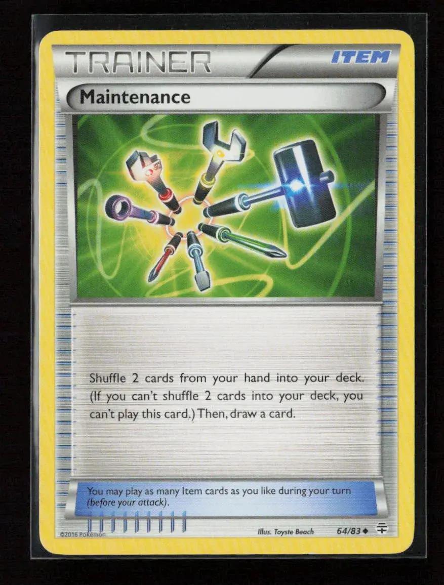 Maintenance Uncommon Generations 64/83 Nm 1