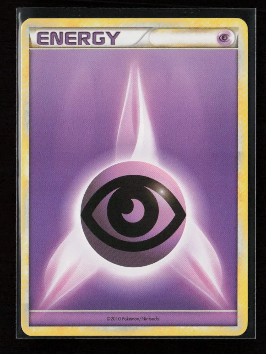 Psychic Energy (2010 Unnumbered Hgss Style Non-Holo) Promo League & Championship Cards Nm 1