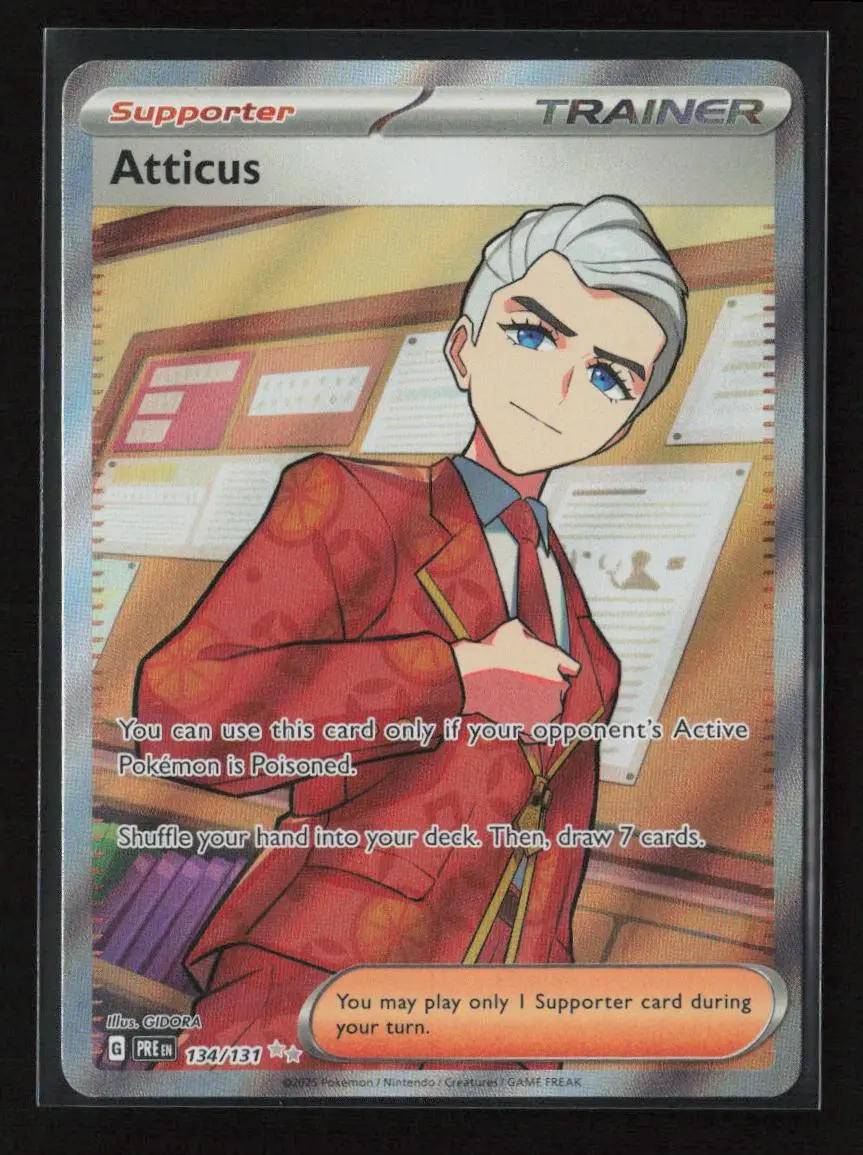Atticus - Ultra Rare Sv: Prismatic Evolutions 134/131 Nm 1