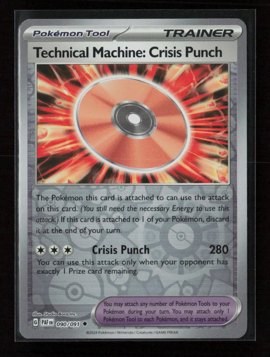 Technical Machine: Crisis Punch Uncommon Sv: Paldean Fates 090/091 Nm 1