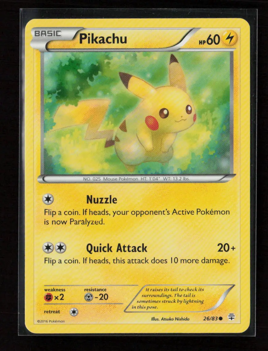 Pikachu Common Generations 26/83 Lp 1