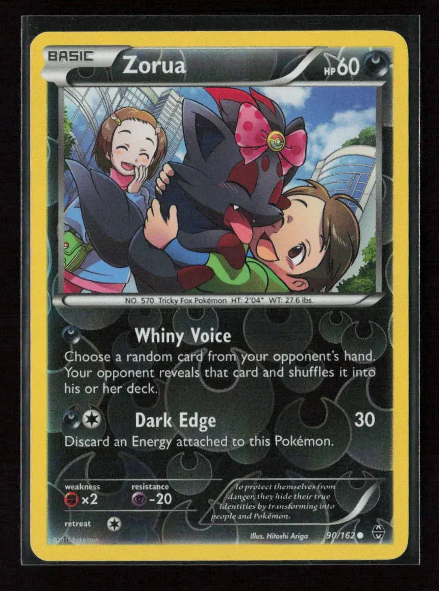 Zorua (90) Common Xy - Breakthrough 90/162 Lp 1