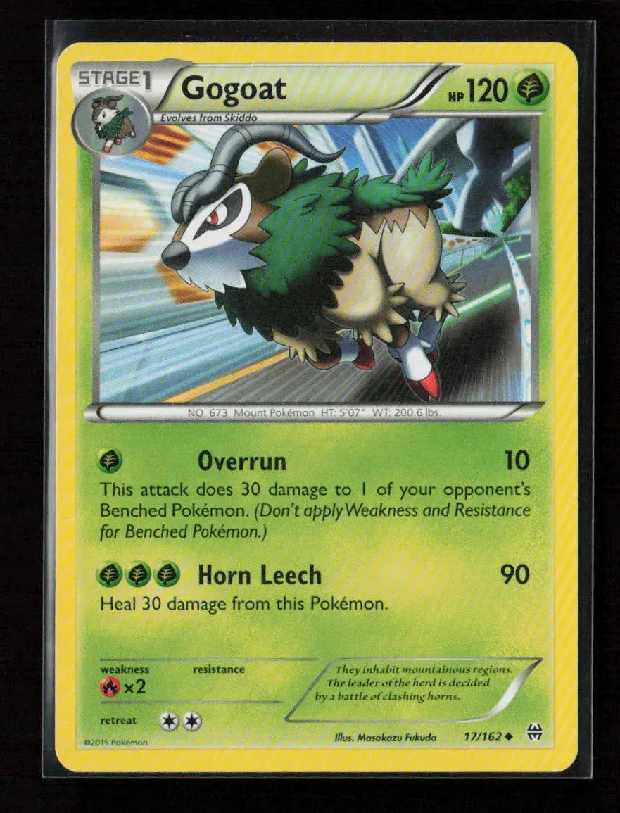 Gogoat Uncommon Xy - Breakthrough 17/162 Lp 1