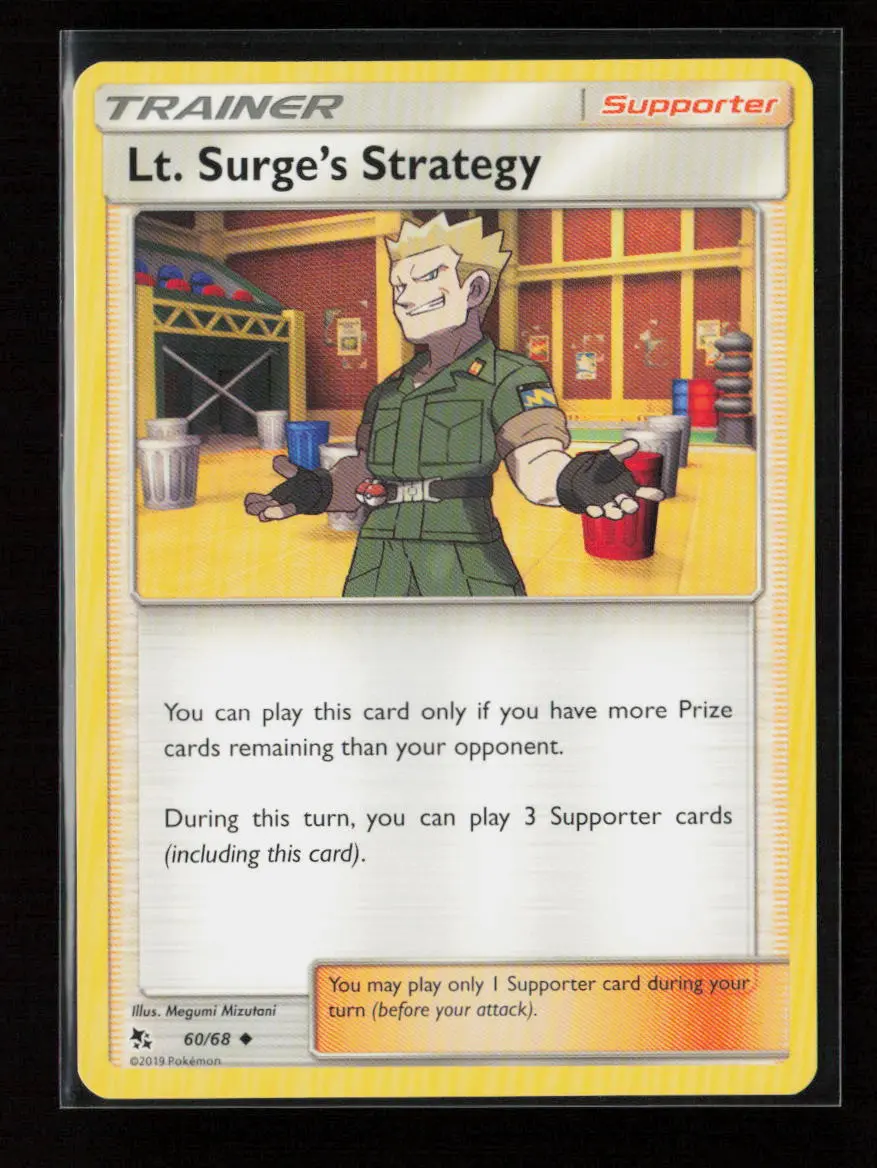 Lt. Surge's Strategy Uncommon Hidden Fates 60/68 Nm 1