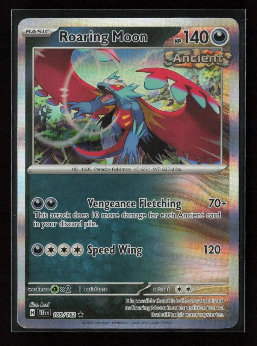 Roaring Moon Rare Prize Pack Series Cards 109/162 Nm 1