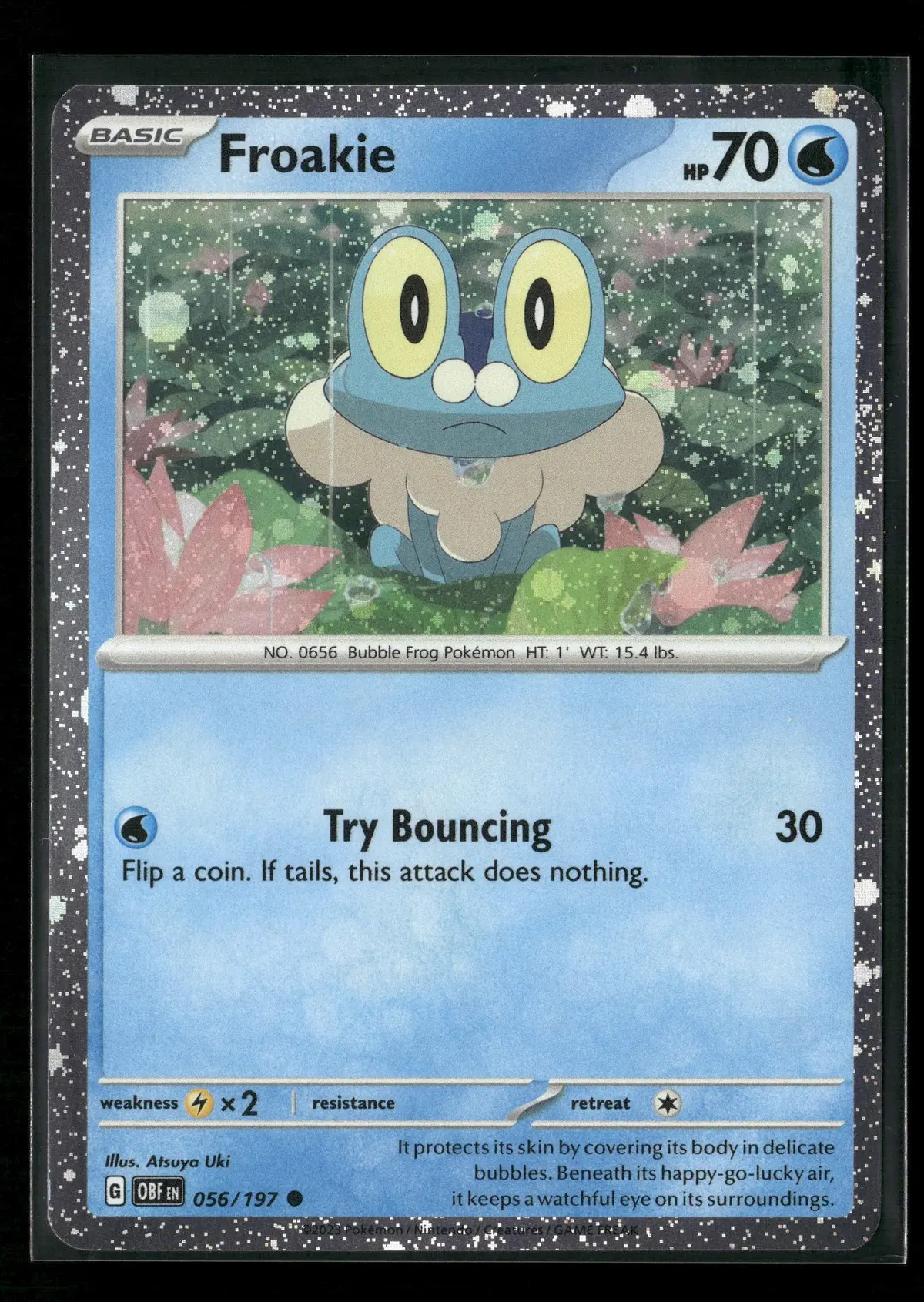 Froakie -  (Cosmos Holo) Promo Miscellaneous Cards & Products 056/197 Nm 1