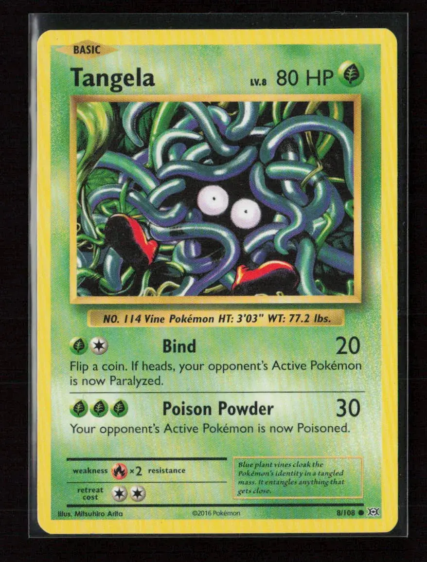 Tangela Common Xy - Evolutions 8/108 Lp 1