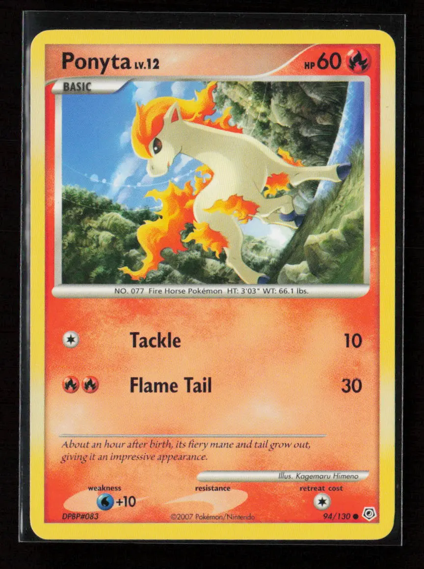 Ponyta Common Diamond And Pearl 94/130 Lp 1