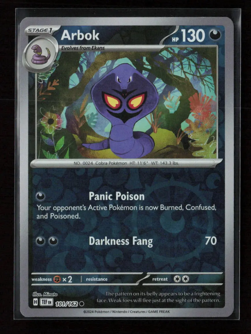 Arbok - Common Sv05: Temporal Forces 101/162 Nm 1
