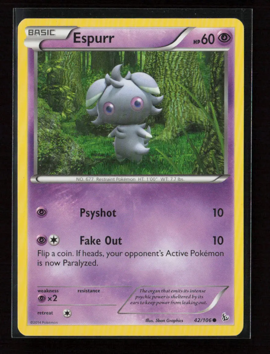 Espurr Common Xy - Flashfire 42/106 Mp 1