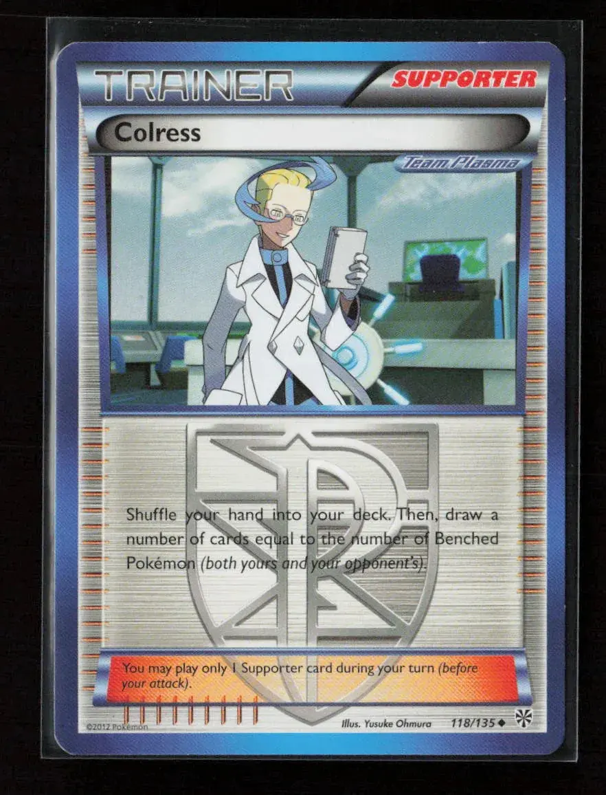 Colress (Team Plasma) Uncommon Plasma Storm 118/135 Lp 1