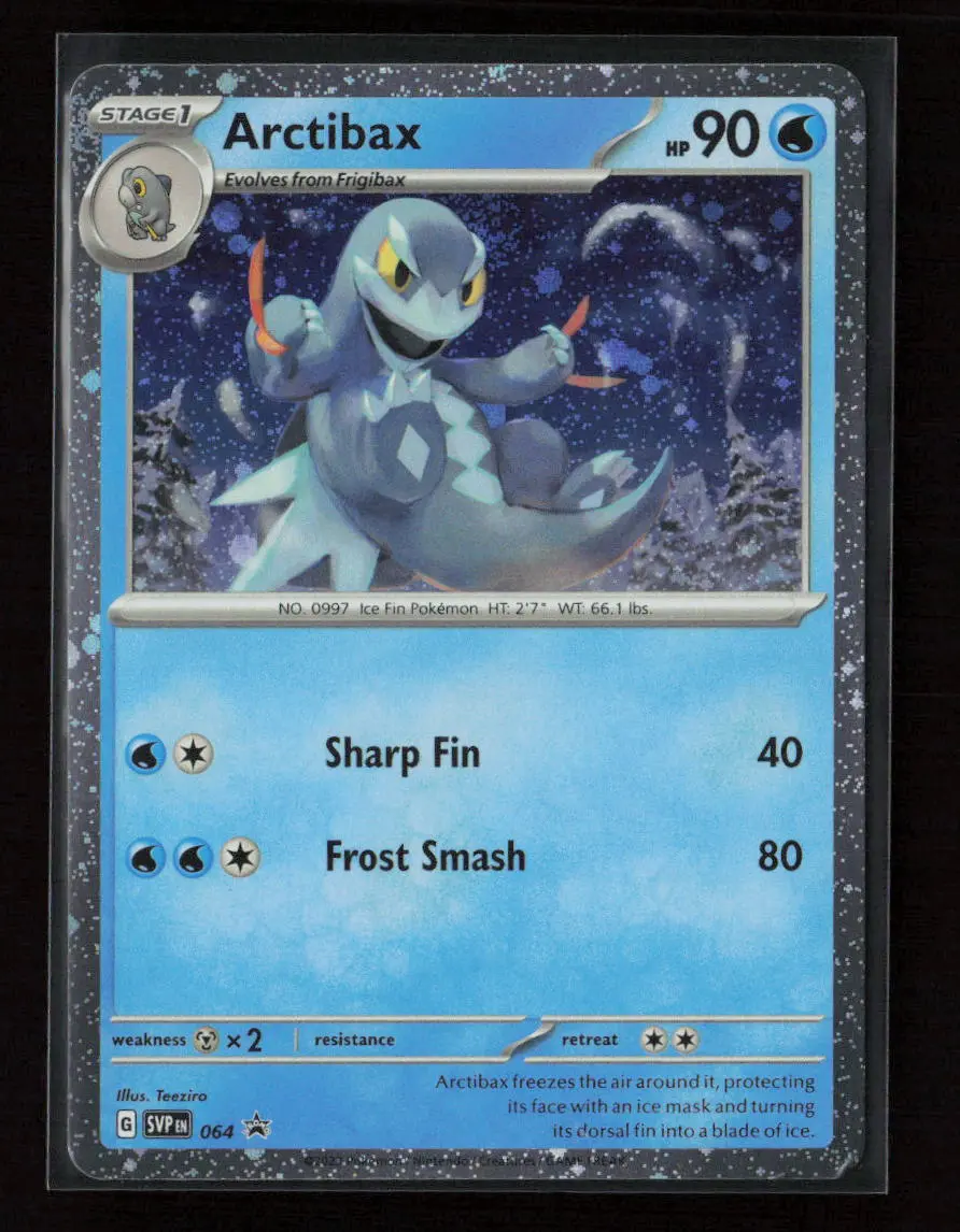 Arctibax - (Cosmos Holo) Promo Sv: Scarlet & Violet Promo Cards 064 Nm 1