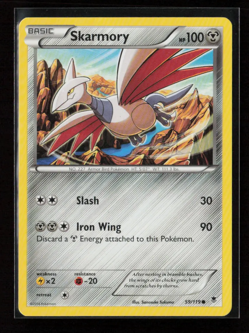 Skarmory Common Xy - Phantom Forces 59/119 Mp 1