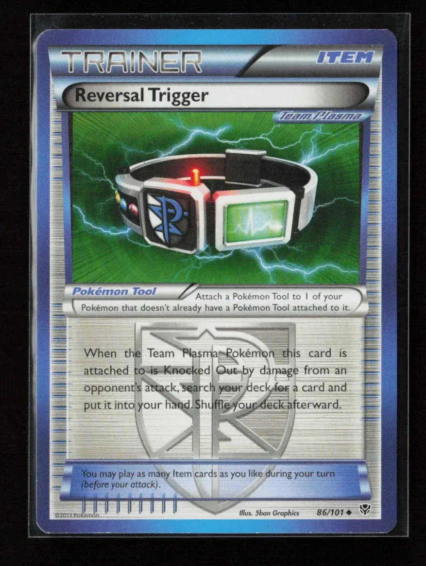 Reversal Trigger (Team Plasma) Uncommon Plasma Blast 86/101 Lp 1