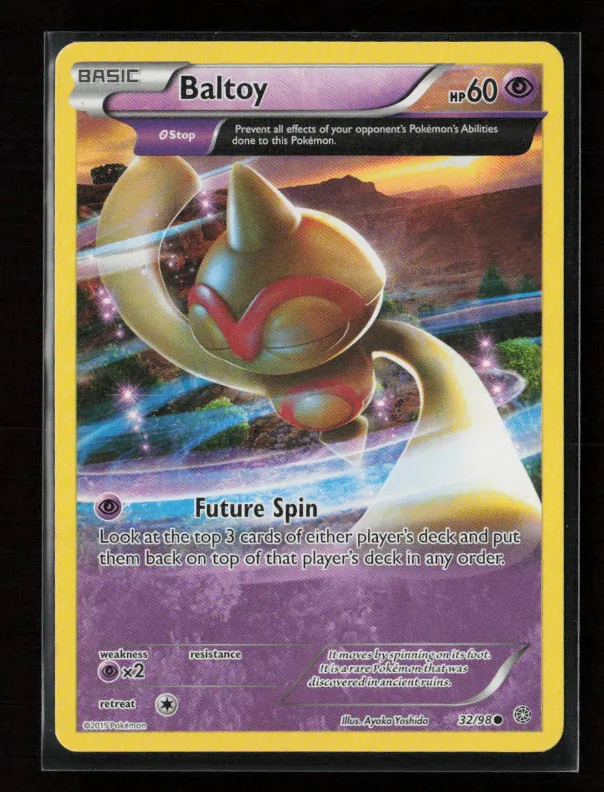 Baltoy (32) Common Xy - Ancient Origins 32/98 Lp 1