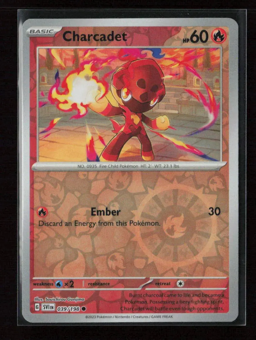 Charcadet - Common Sv01: Scarlet & Violet Base Set 039/198 Nm 1