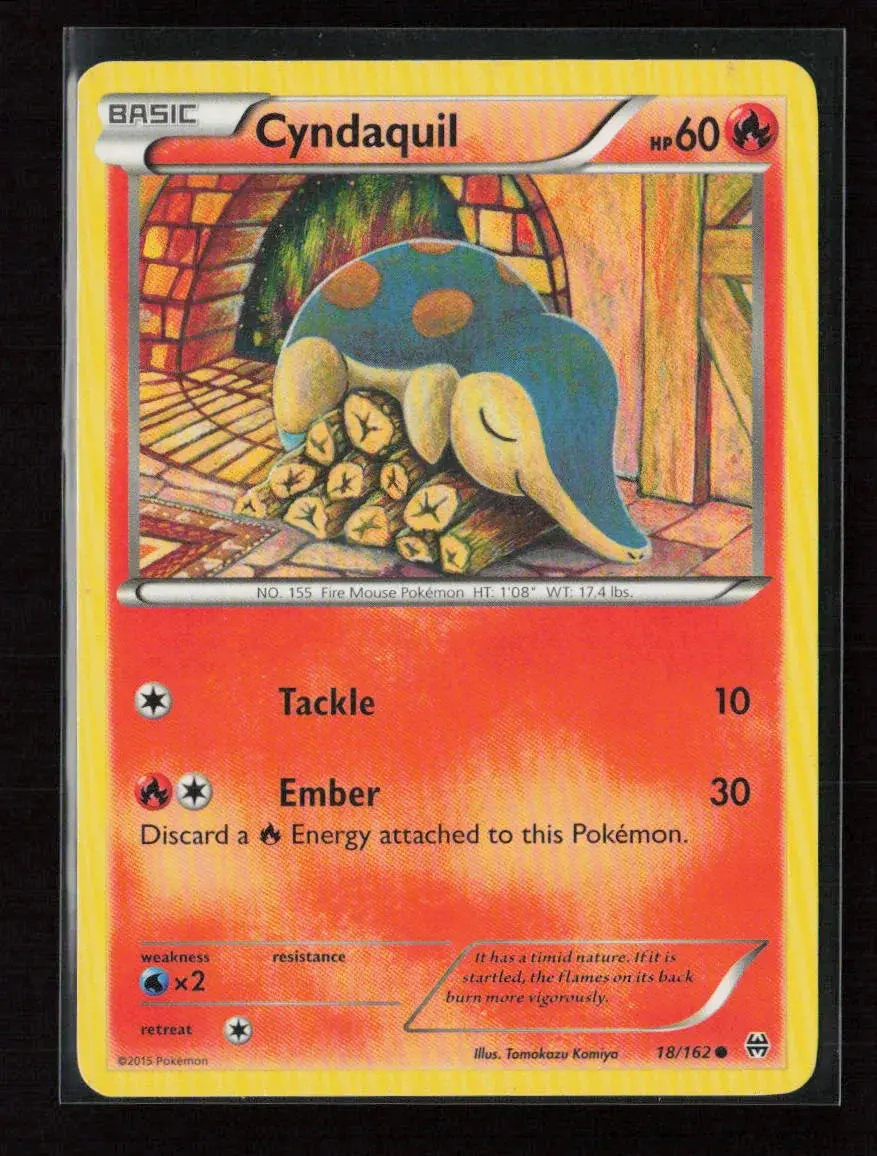 Cyndaquil Common Xy - Breakthrough 18/162 Lp 1
