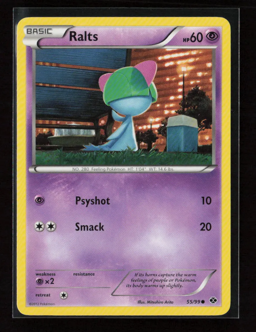 Ralts Common Next Destinies 55/99 Nm 1