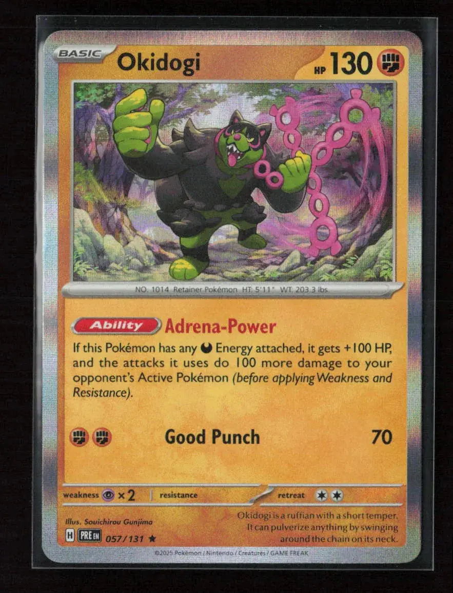 Okidogi Rare Sv: Prismatic Evolutions 057/131 Nm 1