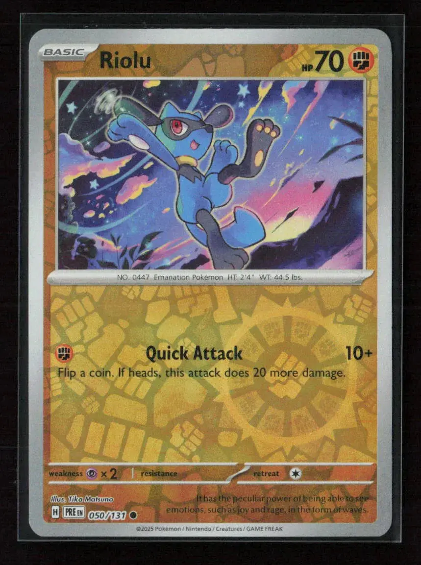 Riolu Common Sv: Prismatic Evolutions 050/131 Nm 1