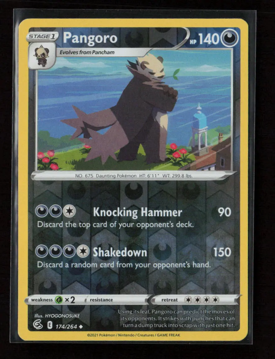 Pangoro Uncommon Swsh08: Fusion Strike 174/264 Lp 1