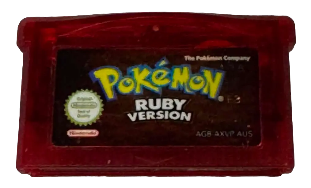 Pokemon Ruby Version Nintendo Gameboy Advance Genuine Cartridge (Pre-Owned) 1