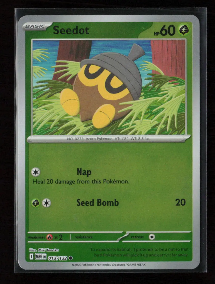 Seedot Common Me01: Mega Evolution 013/132 Nm 1
