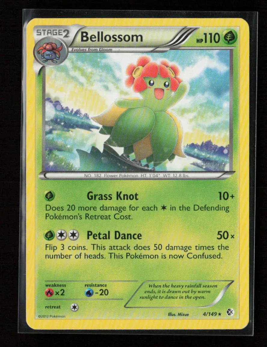 Bellossom Rare Boundaries Crossed 4/149 Lp 1