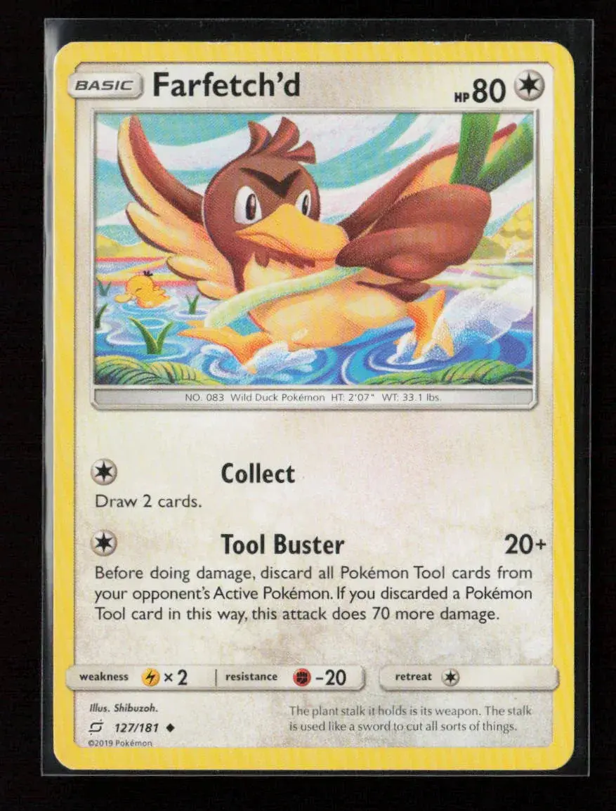 Farfetch'd Uncommon Sm - Team Up 127/181 Mp 1